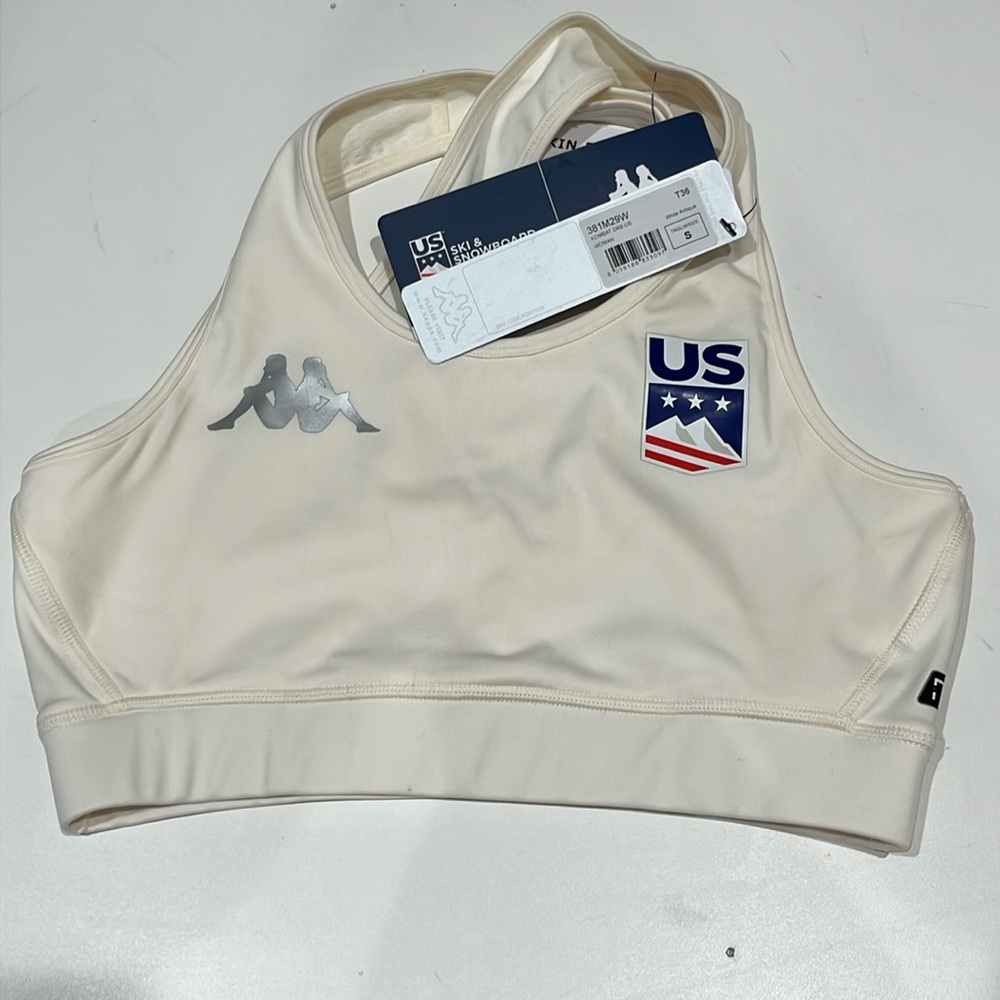 NEW - Kappa Us Ski Team Kombat DAS Sports Bra